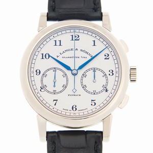 A Lange & Sohne 402.026 1815 CHRONOGRAPH Manual Wind 18kt White Gold 
