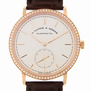A Lange & Sohne 842.032 SAXONIA Automatic 18kt Rose Gold & Diamonds 
