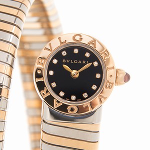 Bulgari BBLP191TSG BULGARI Quartz 18kt Rose Gold 