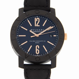Bulgari BBP40C3CGLD BULGARI Automatic PVD Titanium 