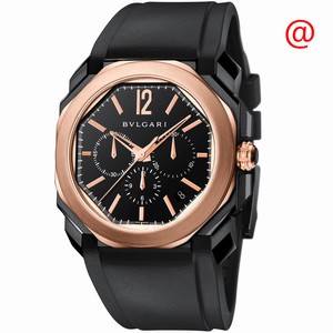 Bulgari 102488 OCTO FINISSIMO Automatic 18kt Rose Gold 