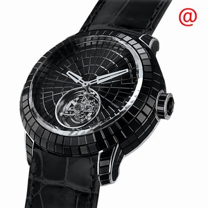 Jacob & Co CV201.30.BS.BS.BDA4D CAVIAR TOURBILLON Manual Wind 18kt White Gold 
