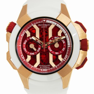 Jacob & Co EC313.42.SA.RR.FHB4D EPIC X CHRONO Automatic 18kt Rose Gold & Titanium 
