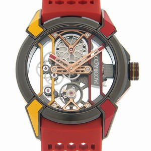 Jacob & Co EX100.21.CR.CB.ALD4A EPIC X Manual Wind Titanium 