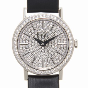 Piaget G0A37033 ALTIPLANO Quartz 18kt White Gold & Diamond & Steel 