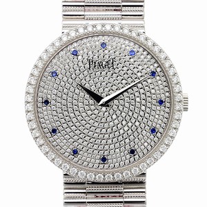 Piaget G0A37047 TRADITION Manual Wind 18kt White Gold & Diamond 