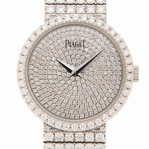 Piaget G0A38020 TRADITION Manual Wind 18kt White Gold & Diamond 