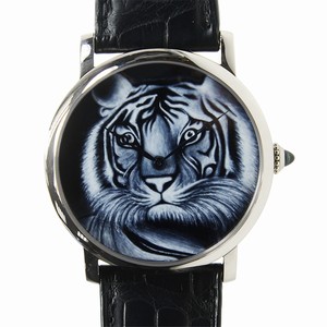 Cartier HPI00492 ROTONDE DE CARTIER Manual Wind 18kt White Gold 
