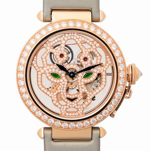 Cartier HPI00508 PASHA DE CARTIER Manual Wind 18kt Rose Gold & Diamonds 
