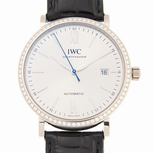 IWC IW356514 PORTOFINO Automatic 18kt White Gold & Diamond 