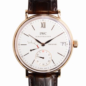 IWC IW510107 PORTOFINO Manual Wind 18kt Rose Gold 
