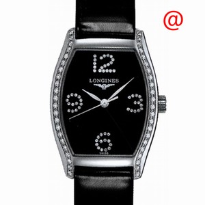 Longines L2.155.0.57.2 EVIDENZA Quartz Stainless Steel & Diamonds 
