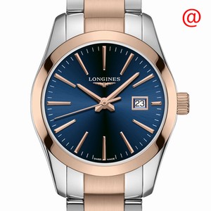 Longines L2.286.3.92.7 CONQUEST CLASSIC Quartz 18kt Rose Gold & Steel 