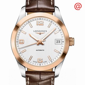 Longines L2.385.5.76.3 CONQUEST CLASSIC Automatic 18kt Rose Gold & Steel 