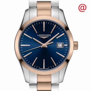 Longines L2.386.3.92.7 CONQUEST CLASSIC Quartz 18kt Rose Gold & Steel 
