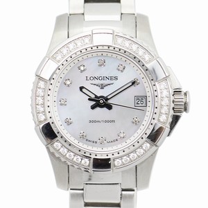 Longines L3.147.0.87.6 CONQUEST Quartz Stainless Steel 