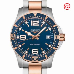 Longines L3.340.3.98.7 CONQUEST Quartz 18kt Rose Gold & Steel 
