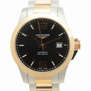 Longines L3.676.5.56.7 CONQUEST Automatic 18kt Rose Gold & Steel 