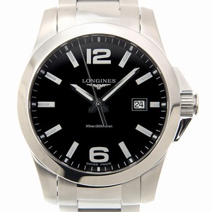 Longines L3.759.4.58.6 CONQUEST Quartz Stainless Steel 