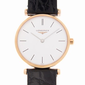 Longines L4.209.1.92.2 LA GRANDE Quartz 18kt Rose Gold & Steel 