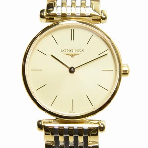 Longines L4.209.2.32.7 LA GRANDE Quartz PVD Gold 