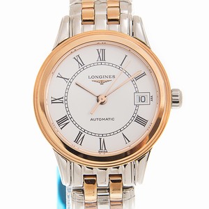 Longines L4.274.3.91.7 FLAGSHIP Automatic 18kt Rose Gold & Steel 