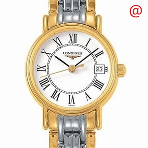 Longines L4.319.2.11.7 PRESENCE Quartz 18kt Gold & Steel 