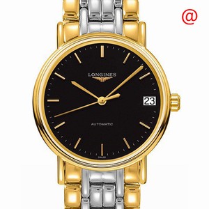 Longines L4.322.2.52.7 PRESENCE Automatic Gold-Plated & Stainless Steel 