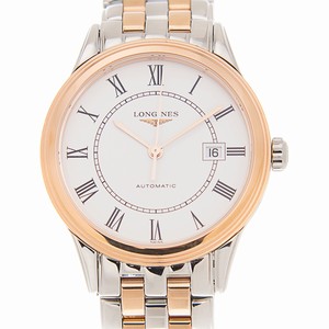 Longines L4.374.3.91.7 FLAGSHIP Automatic 18kt Rose Gold & Steel 