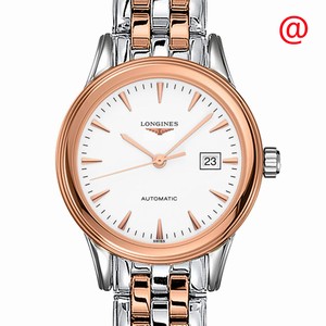 Longines L4.374.3.92.7 FLAGSHIP Automatic 18kt Rose Gold & Steel 