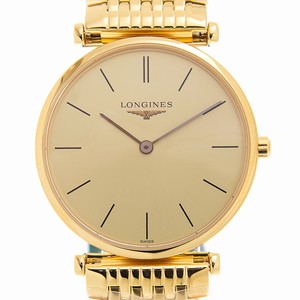 Longines L4.512.2.32.8 LA GRANDE Quartz PVD Gold 