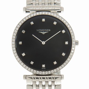 Longines L4.741.0.58.2 LA GRANDE Quartz Stainless Steel & Diamonds 