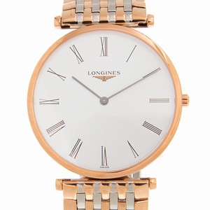 Longines L4.755.1.91.7 LA GRANDE Quartz 18kt Rose Gold & Steel 
