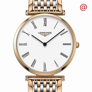 Longines L4.755.1.92.7 LA GRANDE Quartz Gold-Plated & Stainless Steel 