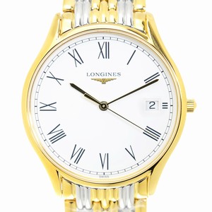 Longines L4.759.2.11.7 LONGINES LYRE Quartz Gold-Plated & Stainless Steel 