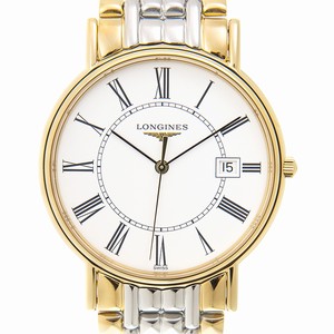 Longines L4.790.2.11.7 PRESENCE Quartz Gold & Steel 