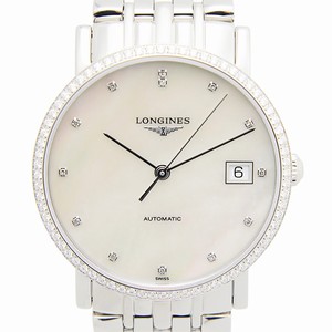 Longines L4.809.0.87.6 ELEGANT Automatic Stainless Steel & Diamonds 
