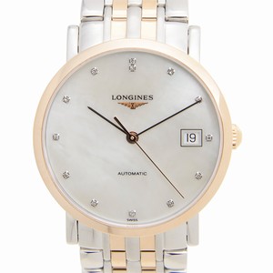 Longines L4.809.5.87.7 ELEGANT Automatic 18kt Rose Gold & Steel 