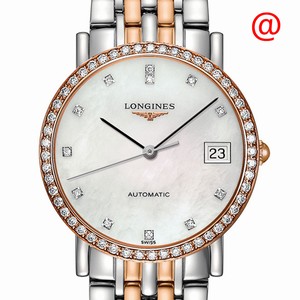 Longines L4.809.5.88.7 ELEGANT Automatic 18kt Rose Magic & Diamond 