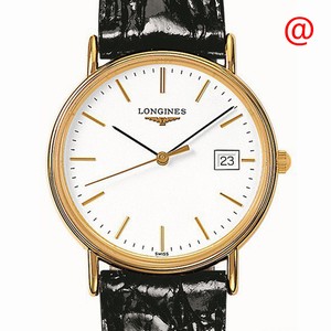 Longines L4.819.2.12.2 PRESENCE Quartz PVD Gold 