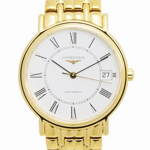 Longines L4.821.2.11.8 PRESENCE Automatic PVD Gold 