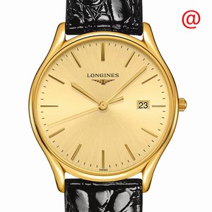 Longines L4.859.2.32.2 LONGINES LYRE Quartz PVD Gold 