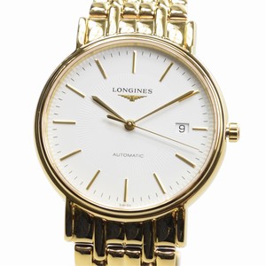 Longines L4.921.2.18.8 PRESENCE Automatic PVD Gold 