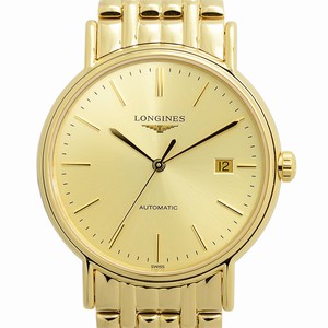 Longines L4.921.2.32.8 PRESENCE Automatic Gold-Plated & Stainless Steel 
