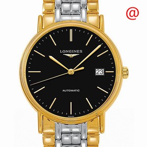 Longines L4.921.2.52.7 PRESENCE Automatic Gold-Plated & Stainless Steel 