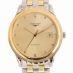 Longines L4.974.3.37.7 FLAGSHIP Automatic Gold-Plated & Stainless Steel 