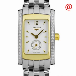 Longines L5.155.5.29.6 DOLCE VITA Quartz 18kt Gold & Diamond & Steel 