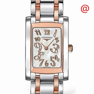 Longines L5.502.5.97.7 DOLCE VITA Quartz 18kt Rose Gold & Steel