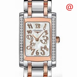 Longines L5.502.5.99.7 DOLCE VITA Quartz 18kt Gold & Diamond & Steel 