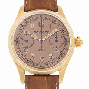 Mont Blanc 117064 1858 Manual Wind Bronze 